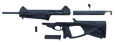 Field stripping can be done simply and quickly without any tools